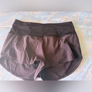 lululemon athletica  black dark grey Athletic Shorts